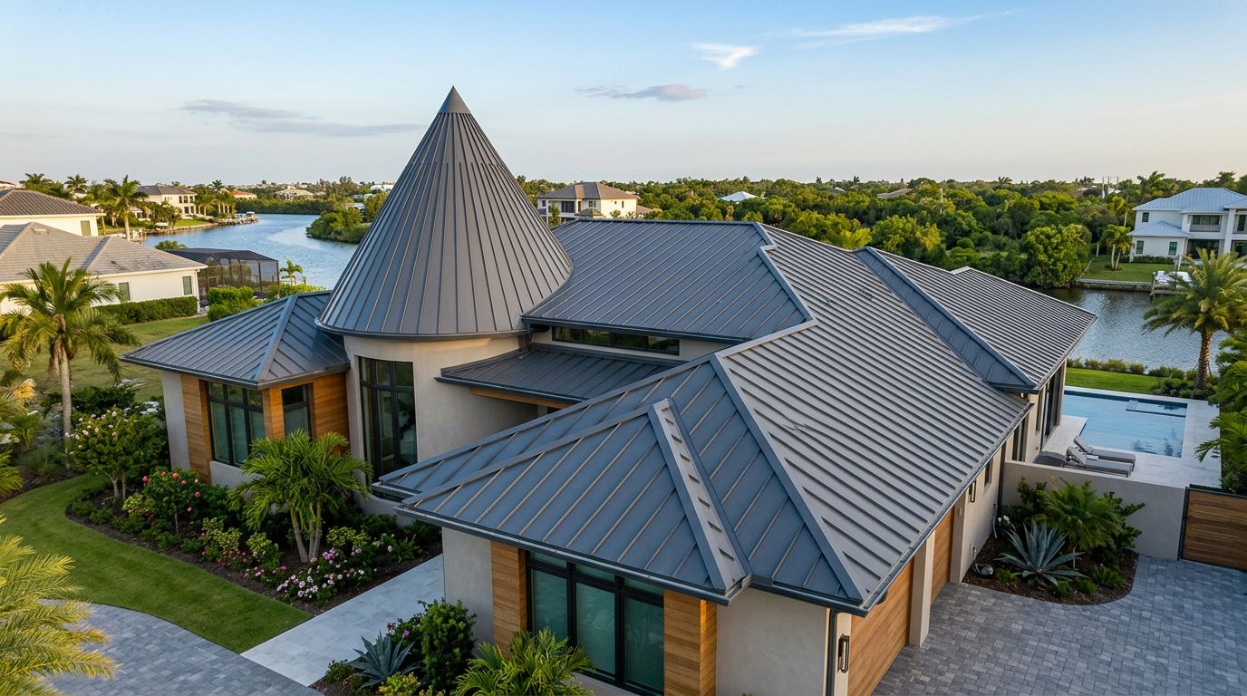 Tapered Standing Seam Panels for Complex Roofs