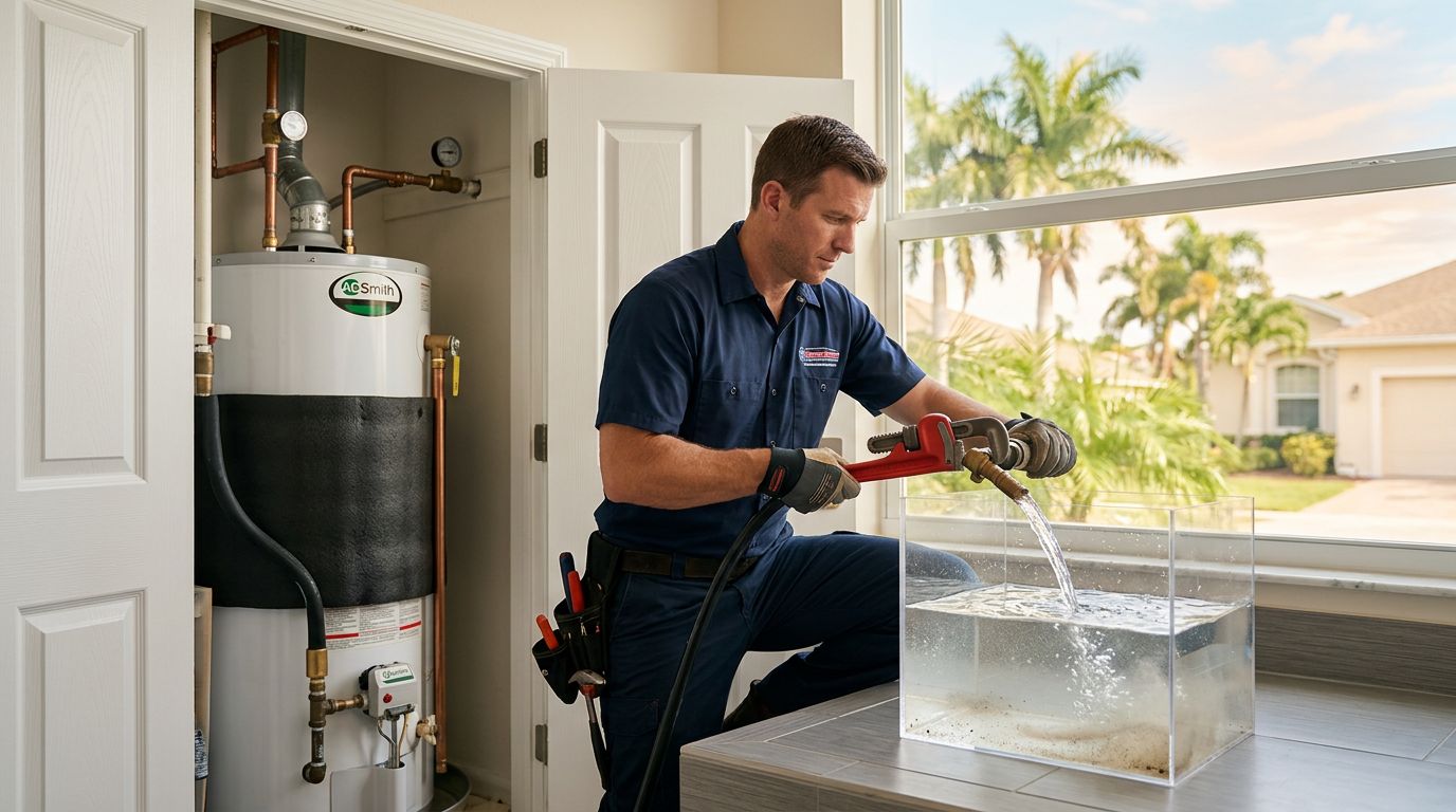 Water Heater Flush Cost in Cape Coral, FL: 2026 Pricing Guide