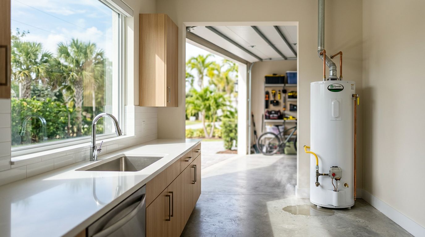 Water Heater Leaking From The Bottom In Cape Coral Homes