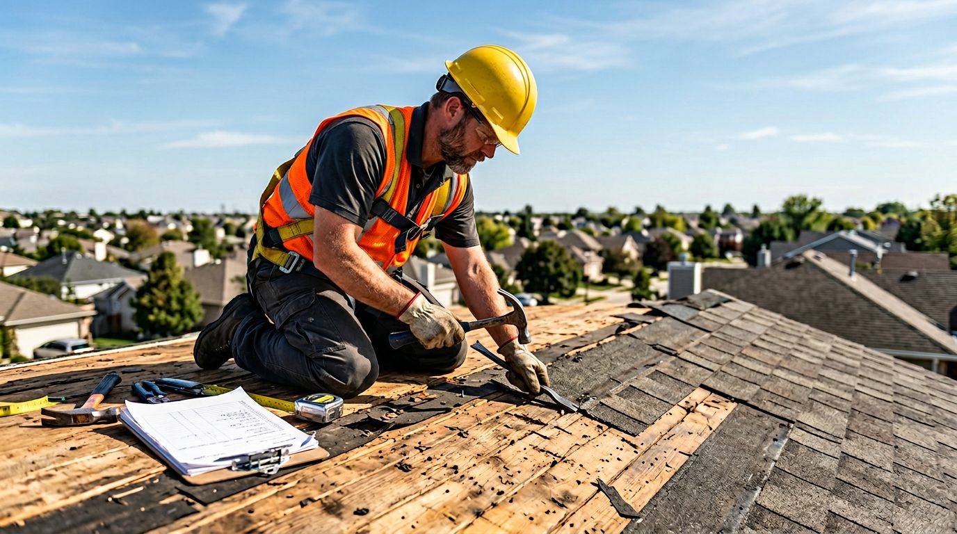 What a Roofing Change Order Means After Roof Tear-Off