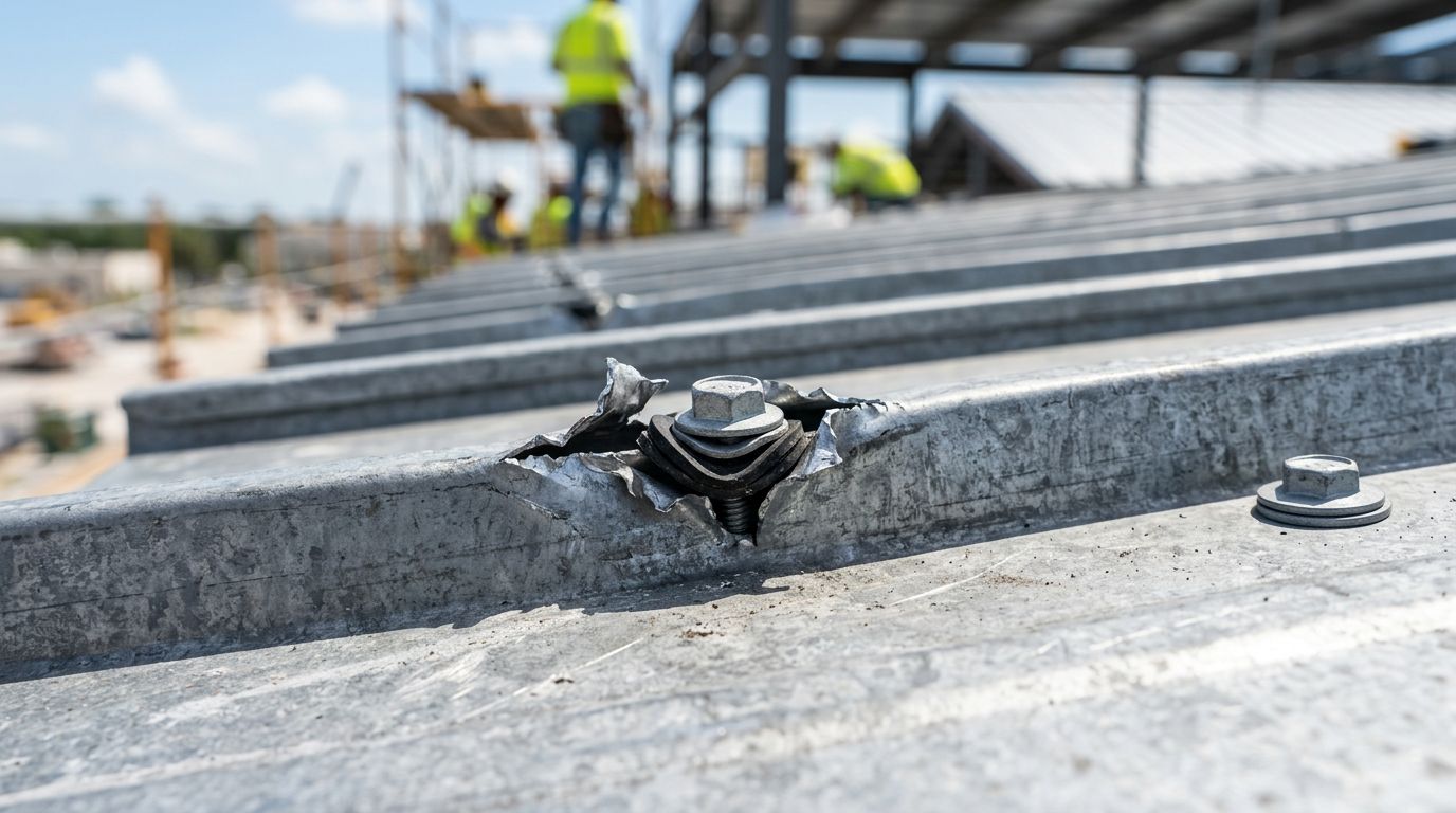 What Causes Fastener Pull-Over on Metal Roof Panels