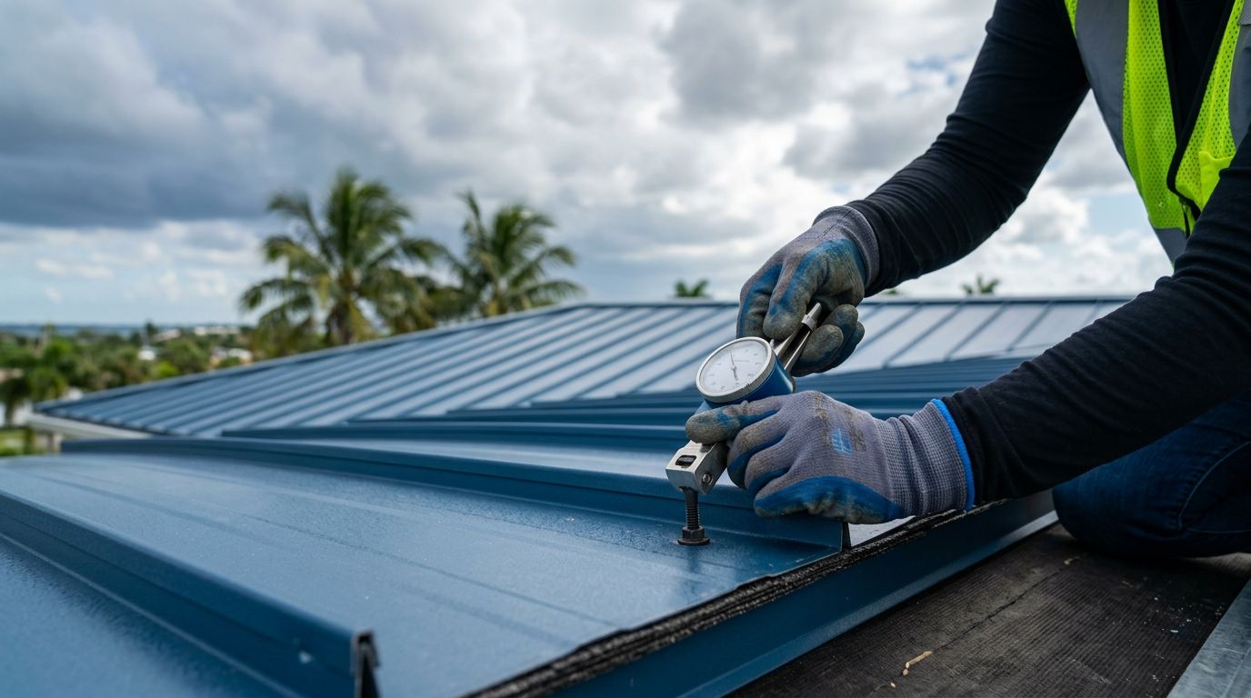 When to Order a Metal Roof Pullout Test in Florida