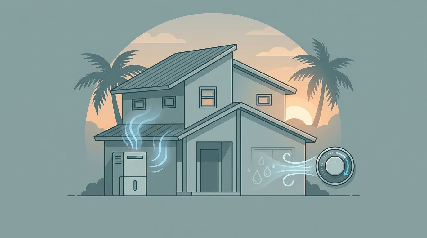Whole-Home Dehumidifier vs a Lower Thermostat in Fort Myers