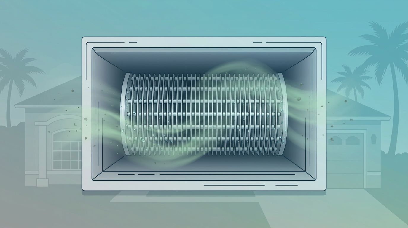 Why Fort Myers AC Vents Smell Musty