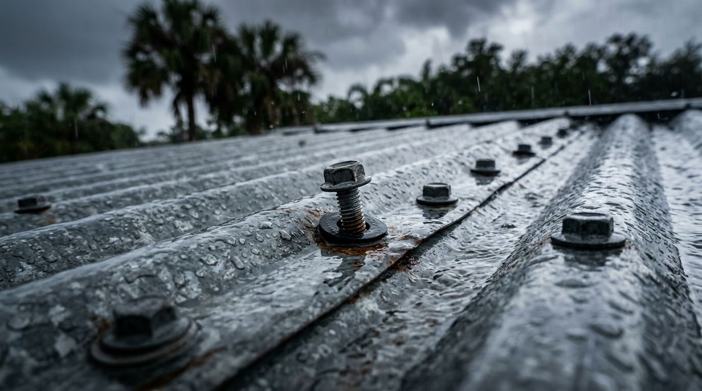 Why Metal Roof Screws Back Out and How to Fix Them