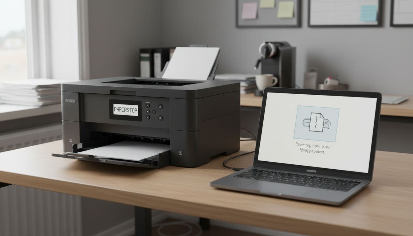 Epson printer med Paper Jam