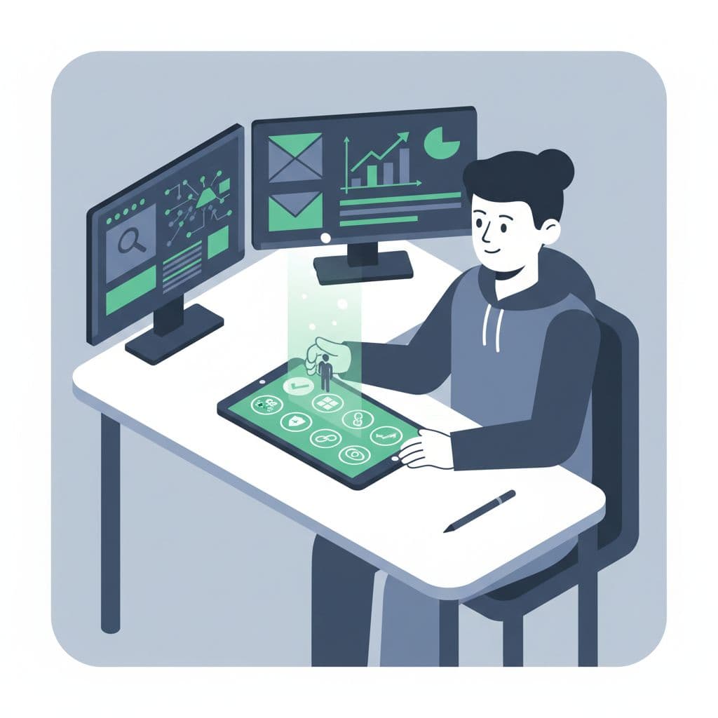 IT-admin med tjekliste