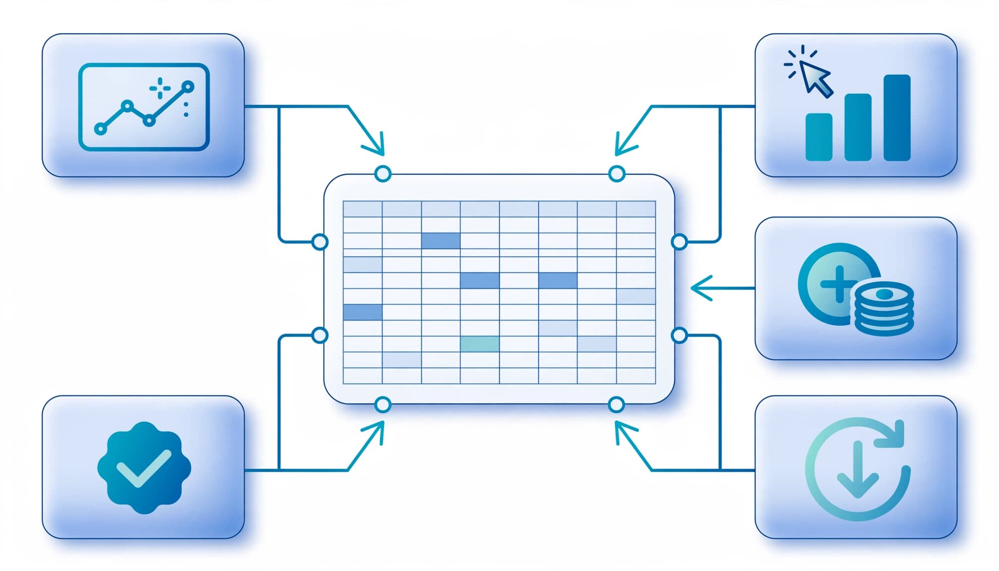 A central revenue grid links affiliate clicks, commissions, refunds, and approved payouts.