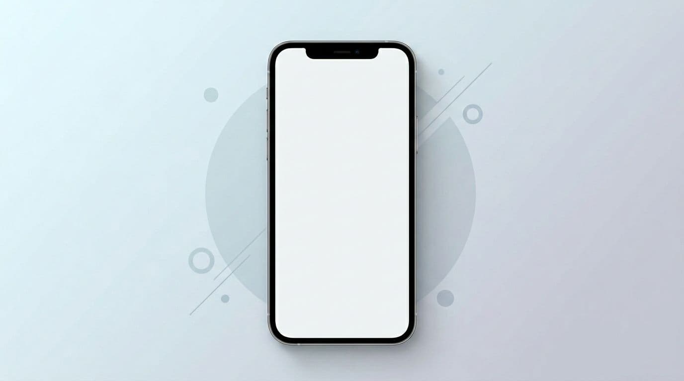 Clean flat design illustration of a SaaS-style mobile ecommerce app screen for OTP entry, showing six digit input fields, resend timer indicator, and change phone/email button on a neutral gradient background with a single angled phone device.