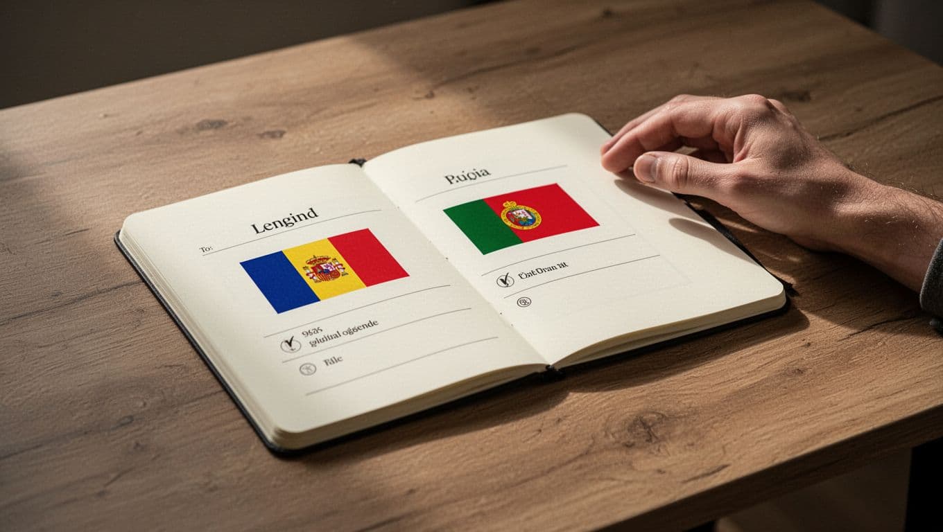 A person rests their hand on a wooden table beside an open notebook displaying a comparative chart with the national flags of India and Tajikistan for a tactical sports analysis.