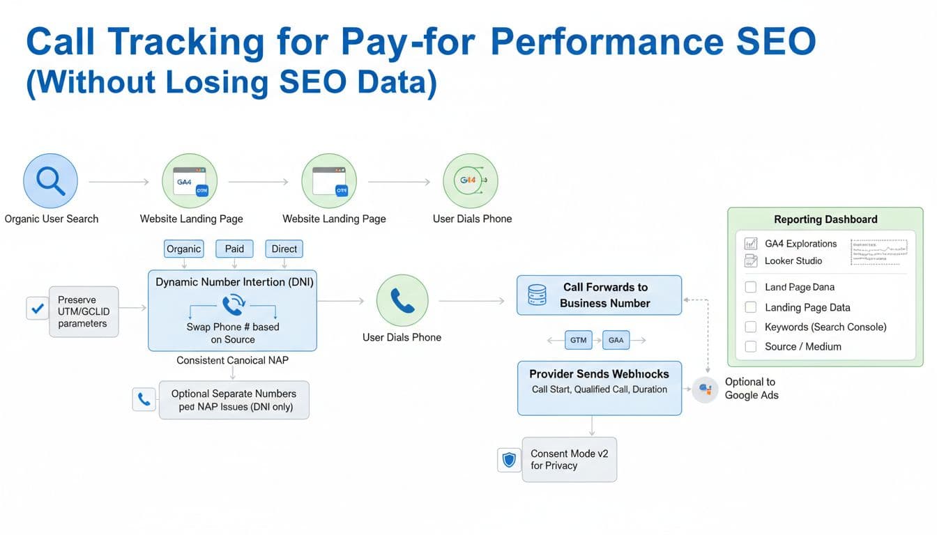 How to set up call tracking for pay-for-performance SEO without losing ...