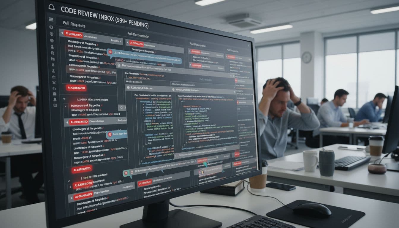 Overwhelmed code review queue with many auto-generated submissions