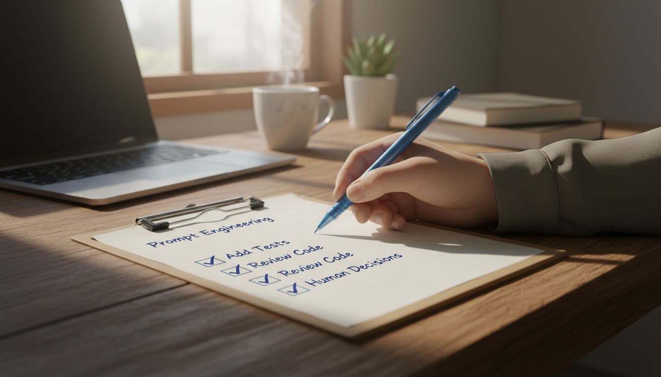 Checklist for AI-assisted dev workflow