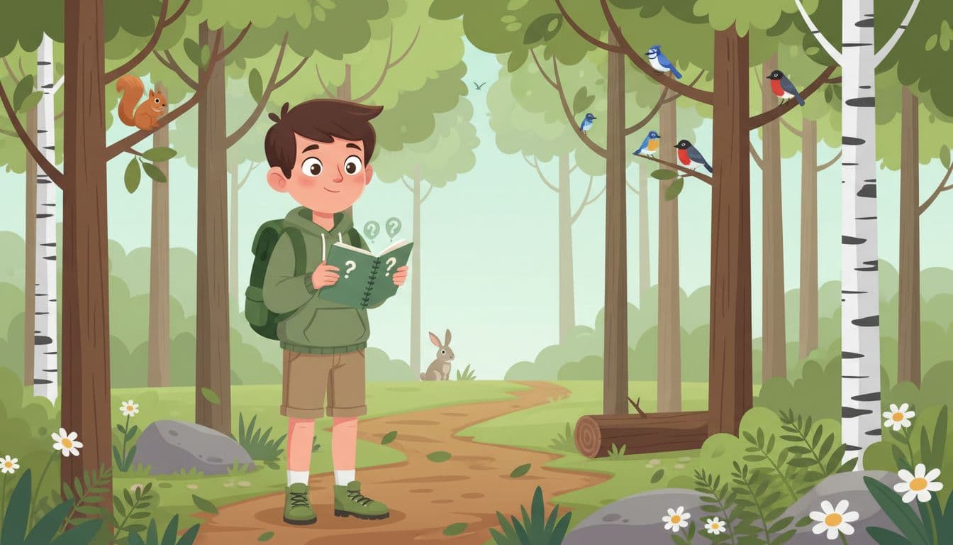 A child’s handwritten note encouraging action to save the planet