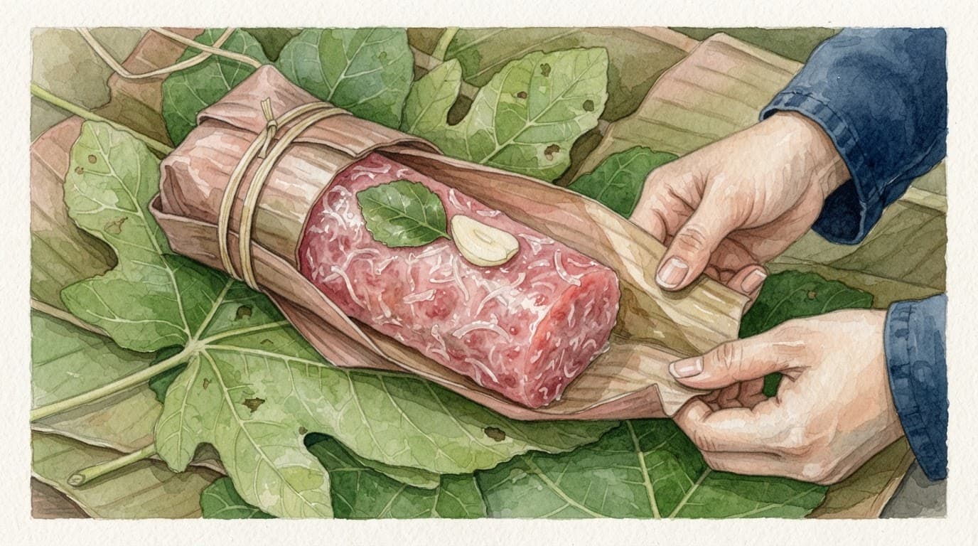 Lá thảo mộc ăn kèm nem