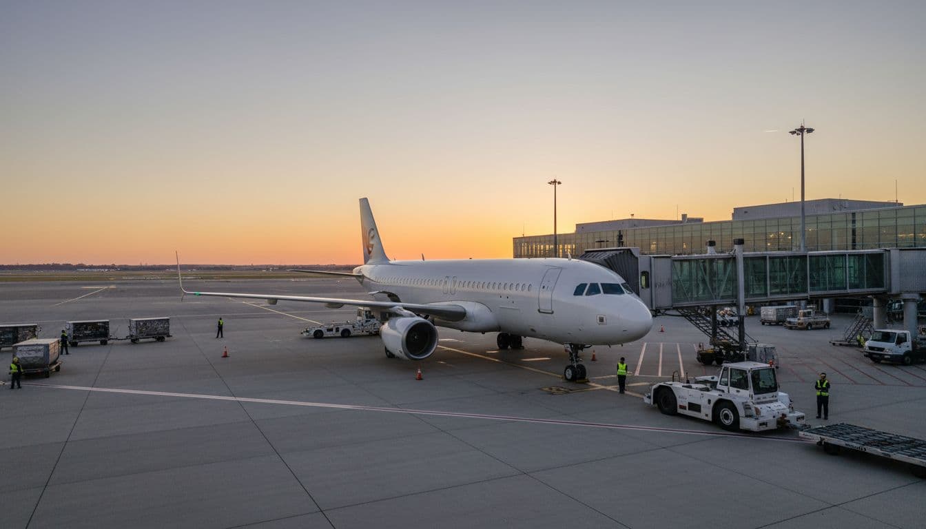 Airbus A320 Software Glitch Triggers Global Travel Disruption, But Fixes Are Rolling Out Fast 2 Airbus A320 aircraft parked at an airport gate