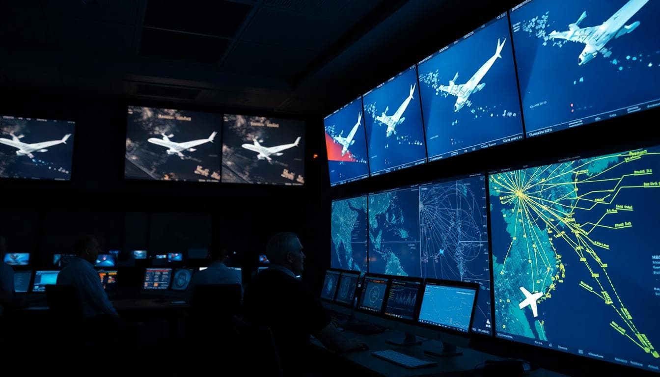 U.S. Proposal Targets Chinese Airlines Using Russian Airspace on U.S. Routes 2 Airline operations control room evaluating route scenarios