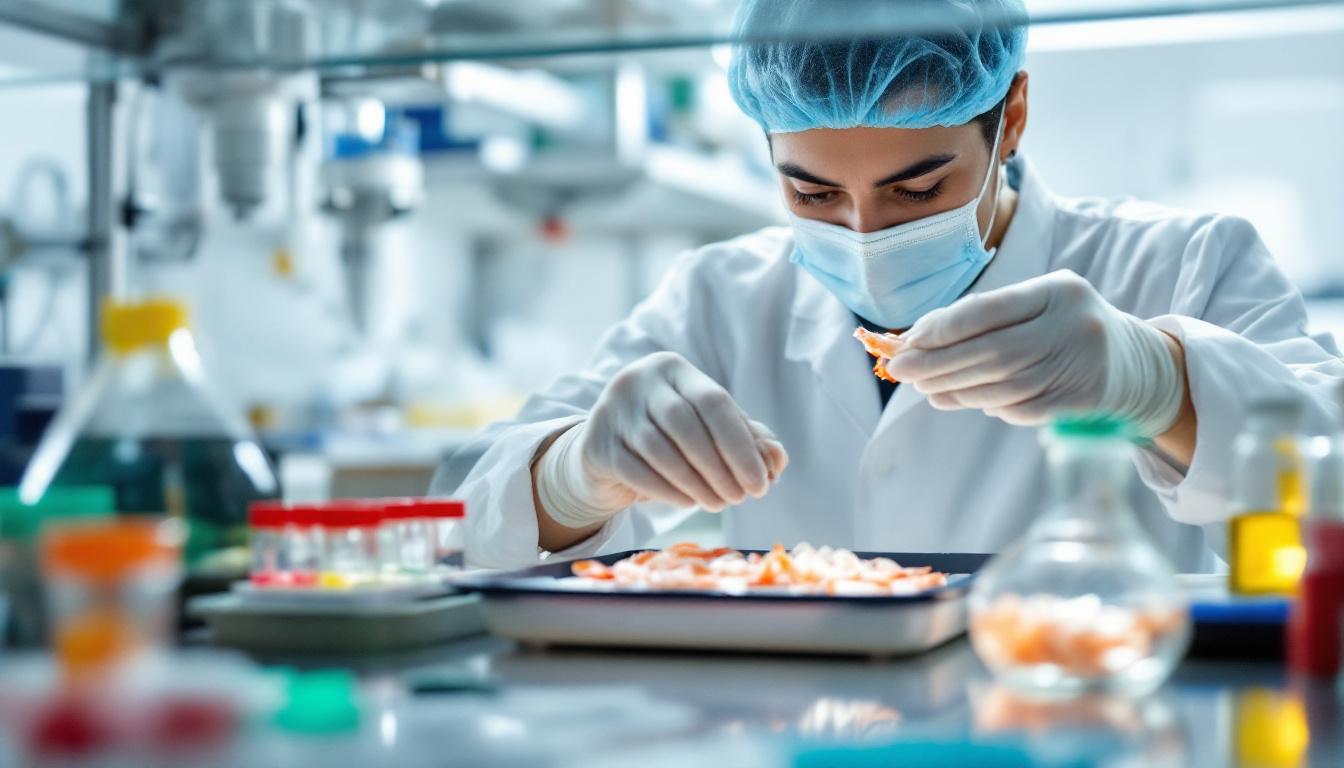 FDA Issues Warning on Popular Shrimp Brand Over Radioactive Contamination 2 FDA Lab Technician Testing Shrimp for Radioactivity