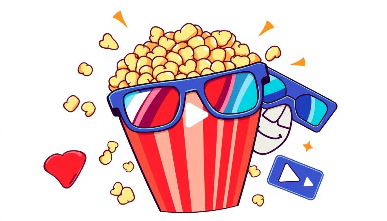 Forgotten Marvel-Adjacent Sequel Is Reportedly Coming to Netflix: Why Fans Care and What to Expect 4 Popcorn, 3D glasses, superhero mask, and streaming play icon collage