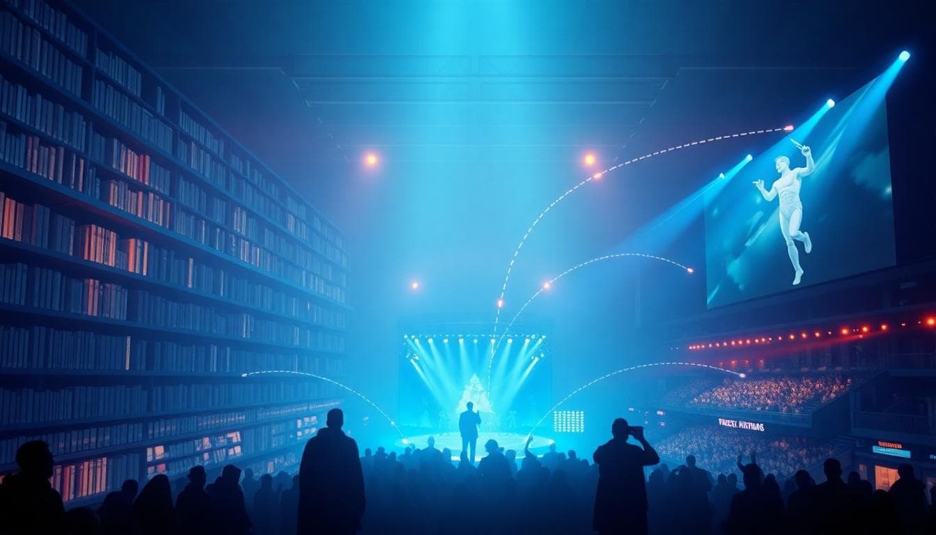 Paramount Skydance Names Josh Silverman President of Global Products and Experiences 4 Concept graphic of iconic film library connected to retail, live shows, and digital apps