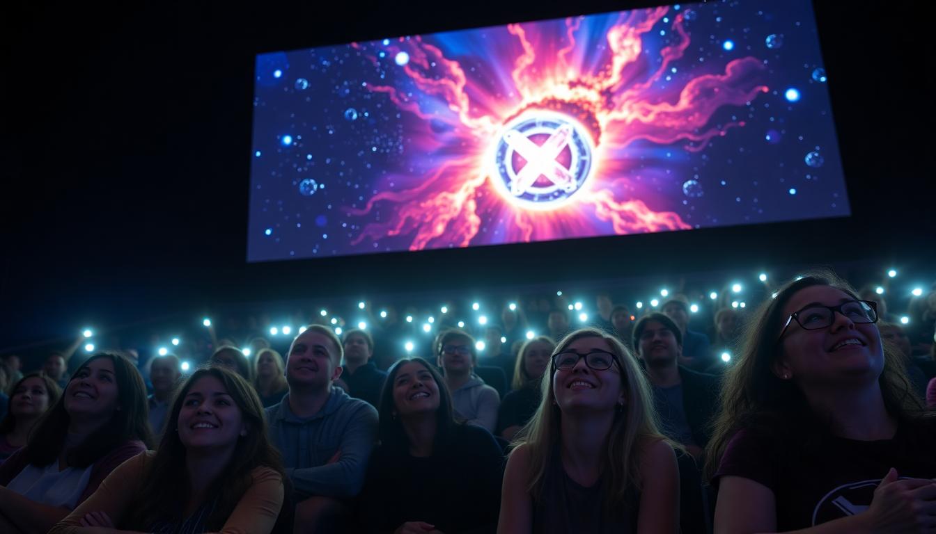 "Fantastic Four: First Steps" – First Reactions from the Premiere 4 Inside Article Image 3: Marvel fans in awe watching 'Fantastic Four: First Steps' on IMAX