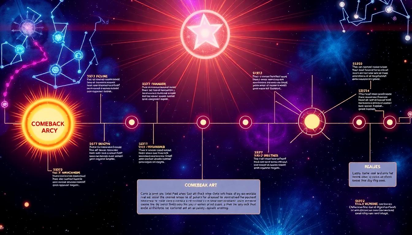 Report: Canceled Marvel Character May Return for Major Roles in Avengers: Doomsday and Secret Wars 2 Stylized multiverse timeline branching with a highlighted hero comeback path