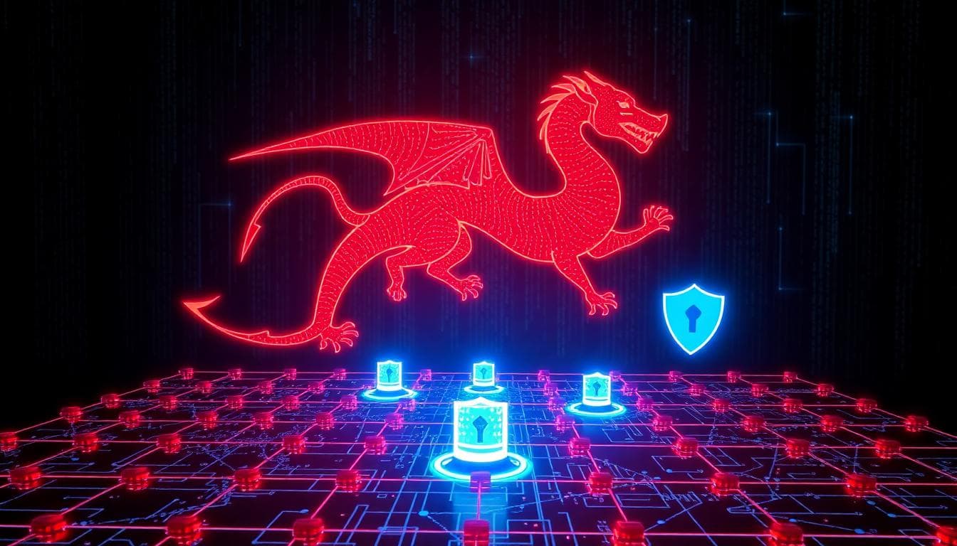 China Says It Found Evidence of a US Cyber Attack on a State Agency: What We Know and What It Means 3 Stylized visualization of a cyber probe scanning a government network