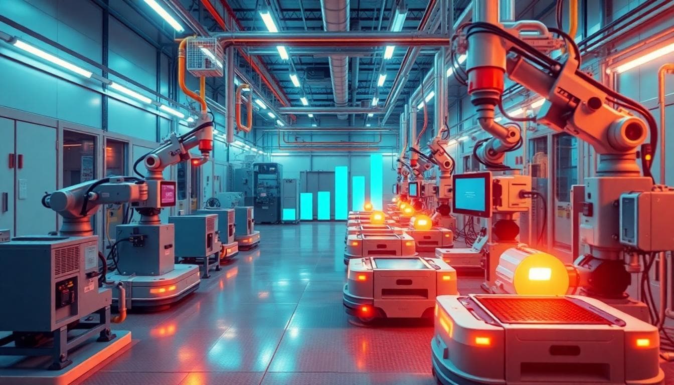 TSMC Profit Jumps 39% As 3nm Stays Sold Out: Chip Scarcity Is Real 4 Cleanroom with robotics and wafer transport automation indicating high utilization