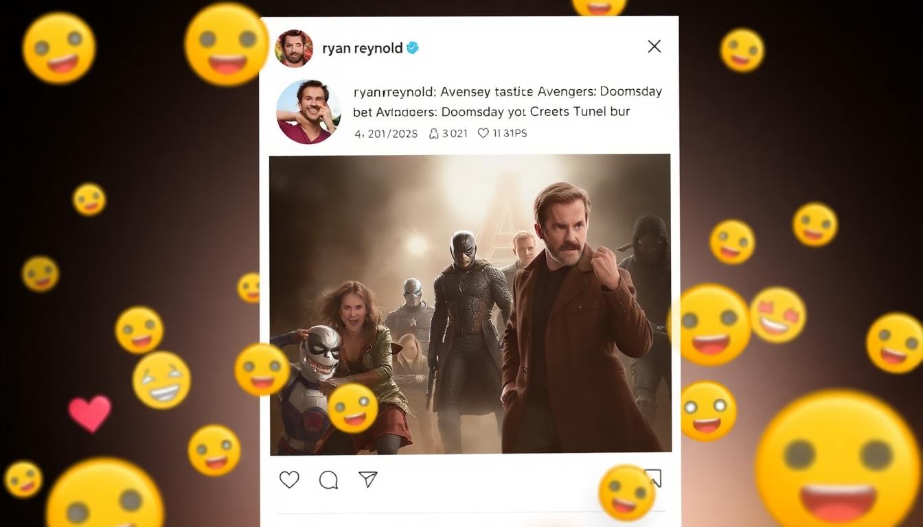 Deadpool’s Next MCU Move? Ryan Reynolds’ Instagram Fuels Avengers: Doomsday Hype 4 Image: Social media feed featuring Ryan Reynolds' Instagram post and fans' excited comments
