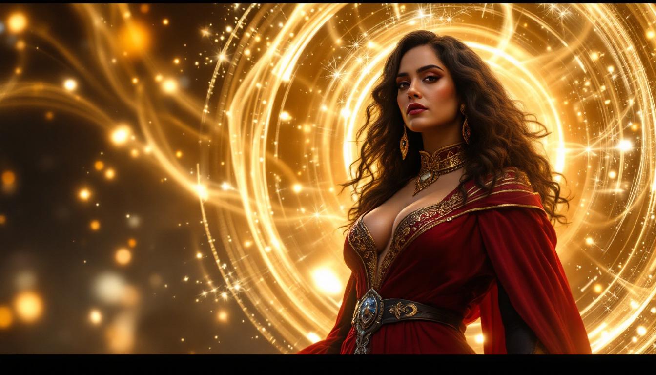 MCU vs. Comics: The Evolution of Post-Endgame Characters 4 Inside Article Image 3: Salma Hayek as Ajak, maternal leader of the Eternals