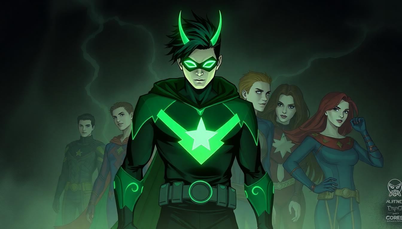 Joe Locke’s Reported Marvel Return: Leaks and Fan Buzz Shake Up the MCU 2 Concept art illustration of Wiccan with the Young Avengers, hinting at team formation