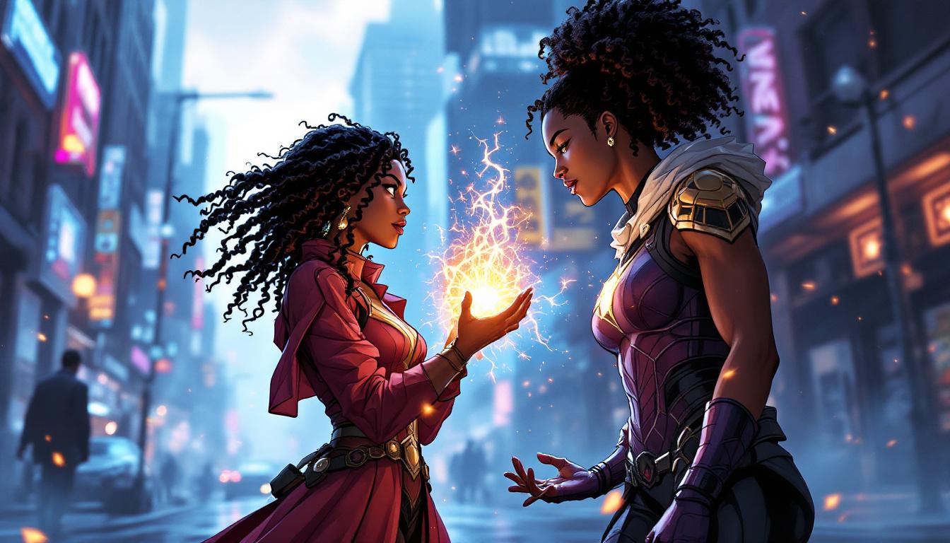 MCU vs. Comics: The Evolution of Post-Endgame Characters 2 Inside Article Image 1: Zelma Stanton mentoring Riri Williams (Ironheart) in magic