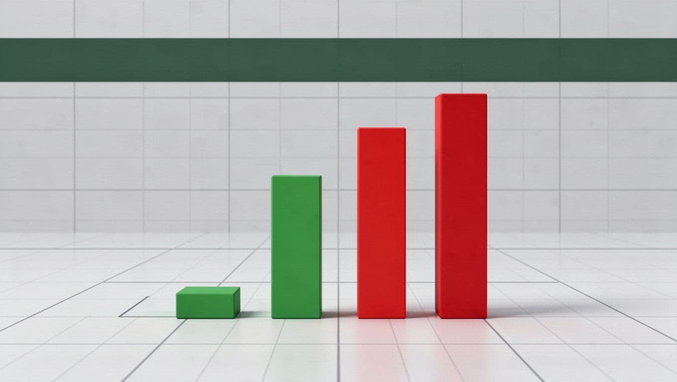 Bar chart with two low green bars for retainer agencies and two high red bars for project-based, under dark-green header band reading 'Agency Churn Rates'.