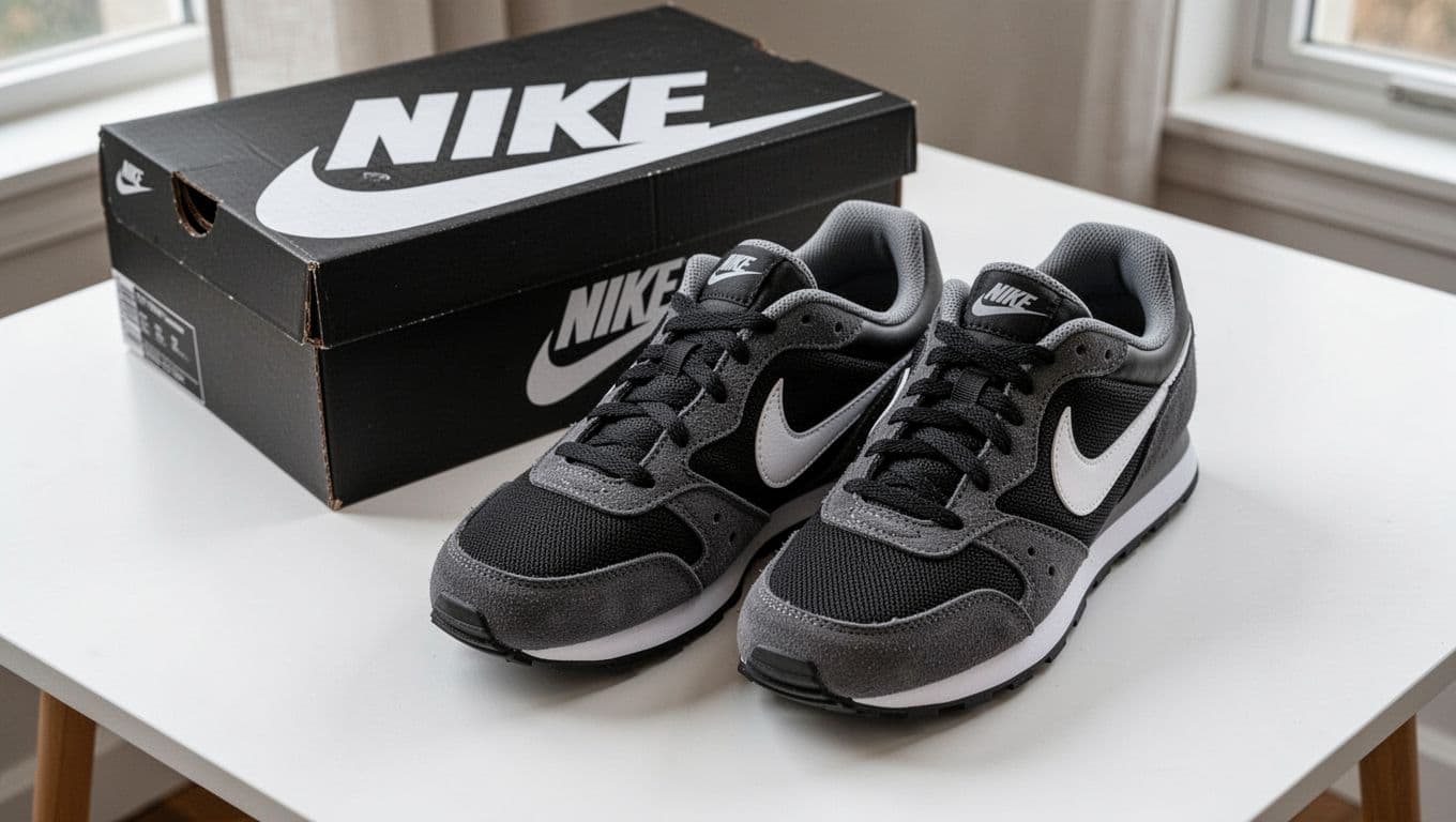 nike md runner 2 black anthracite