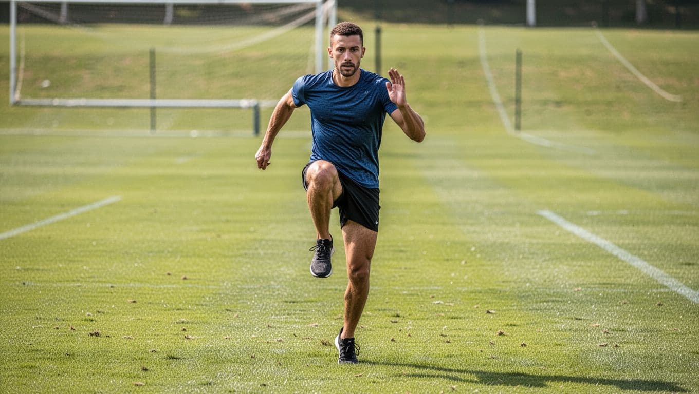 Field Run Exercise Running Form Technique