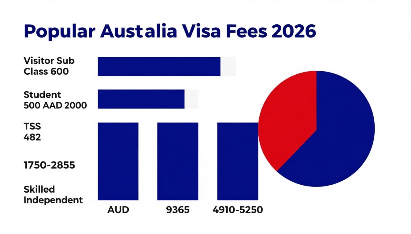 Visa Processing Fee for Australia