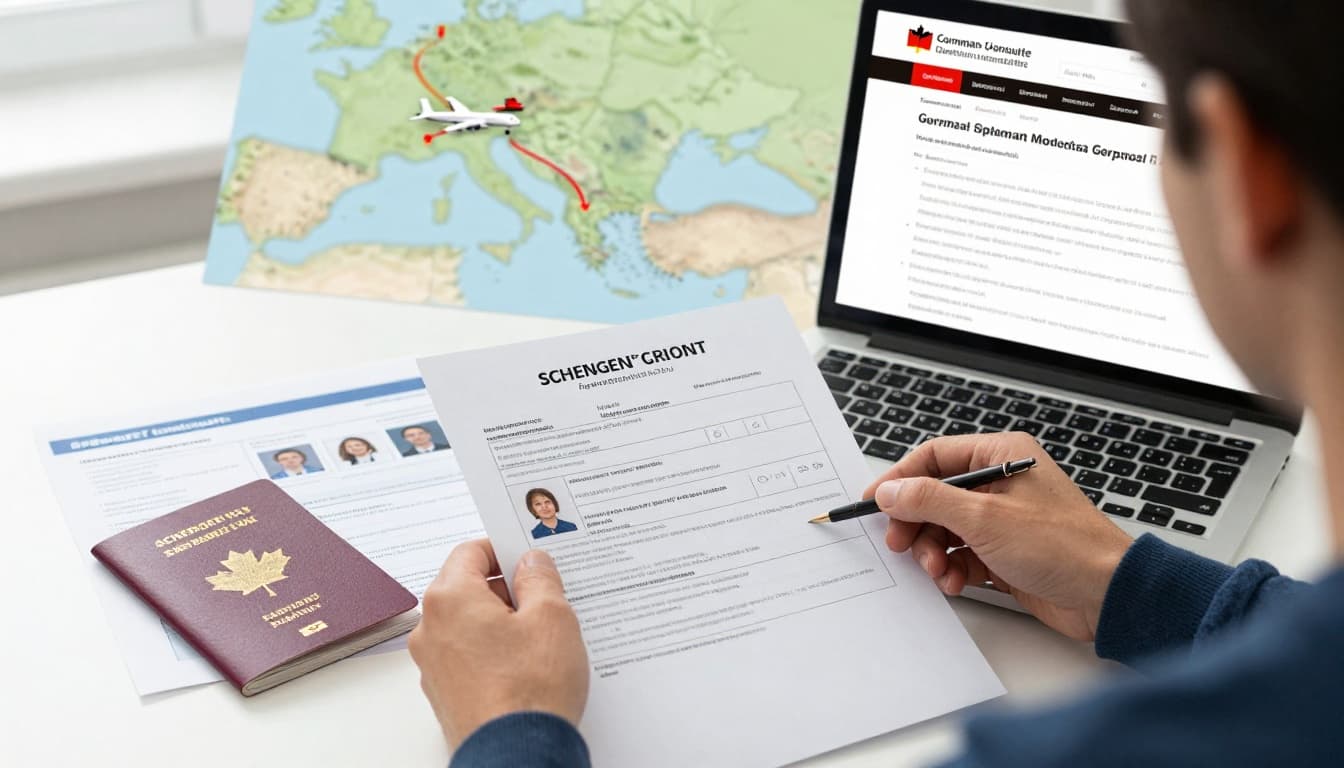 Schengen Visa Germany from Canada