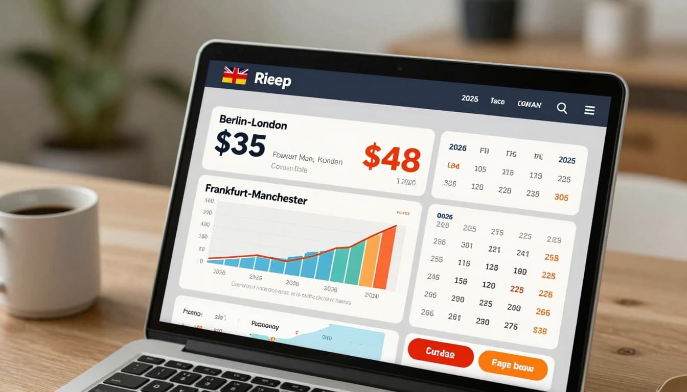 Cheap Flights Germany to UK