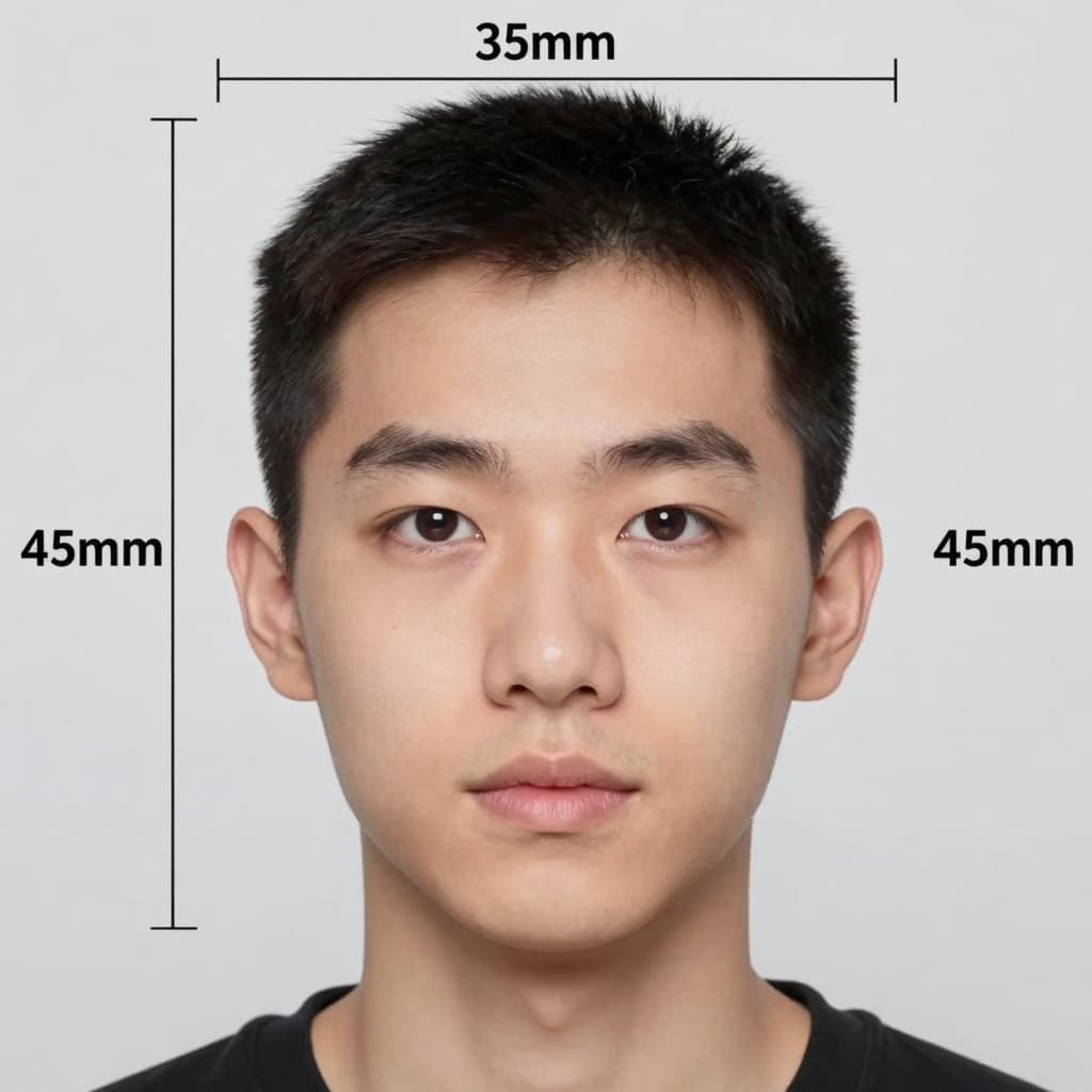 Italian Visa Photo Size