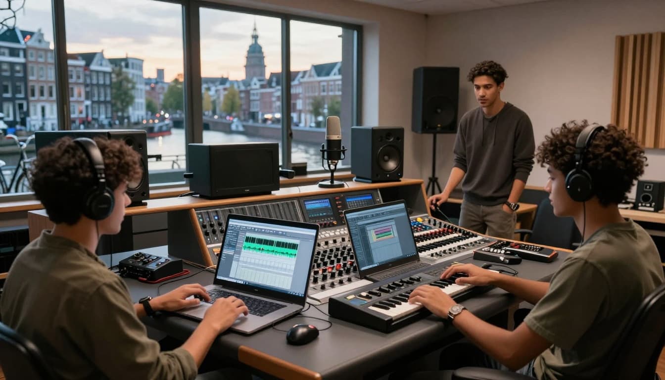Study Music Production in Amsterdam