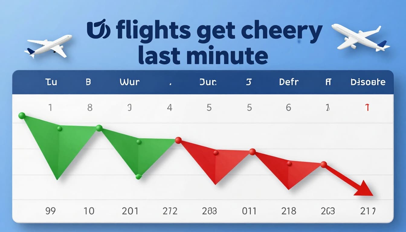 Do Flights Ever Get Cheaper Last Minute