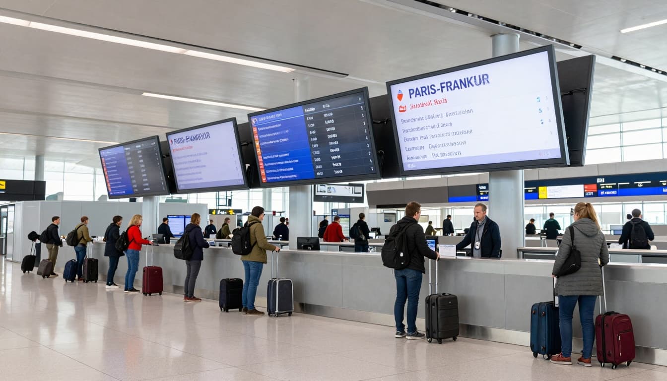 Cheap Flights From Paris to Frankfurt Germany