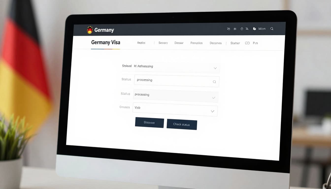 Visa Application Germany Status
