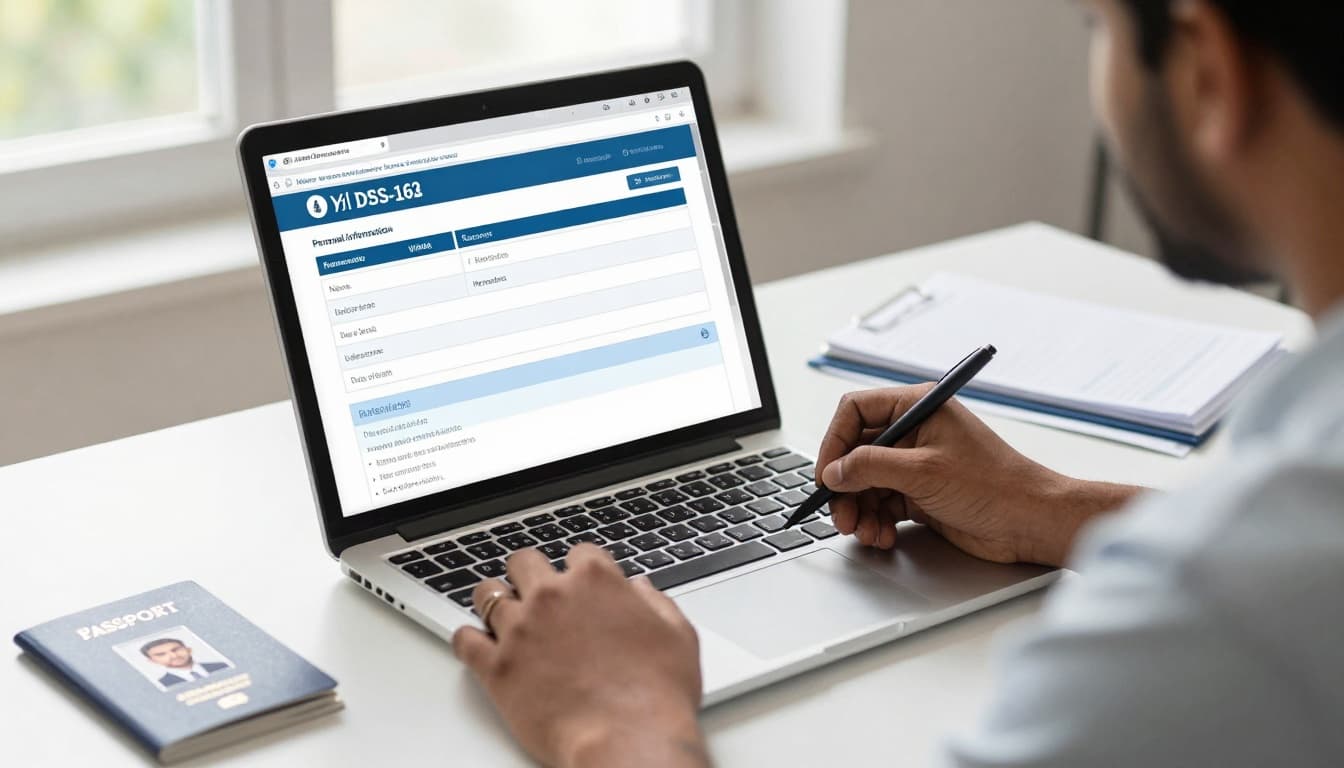 US Visa India DS-160