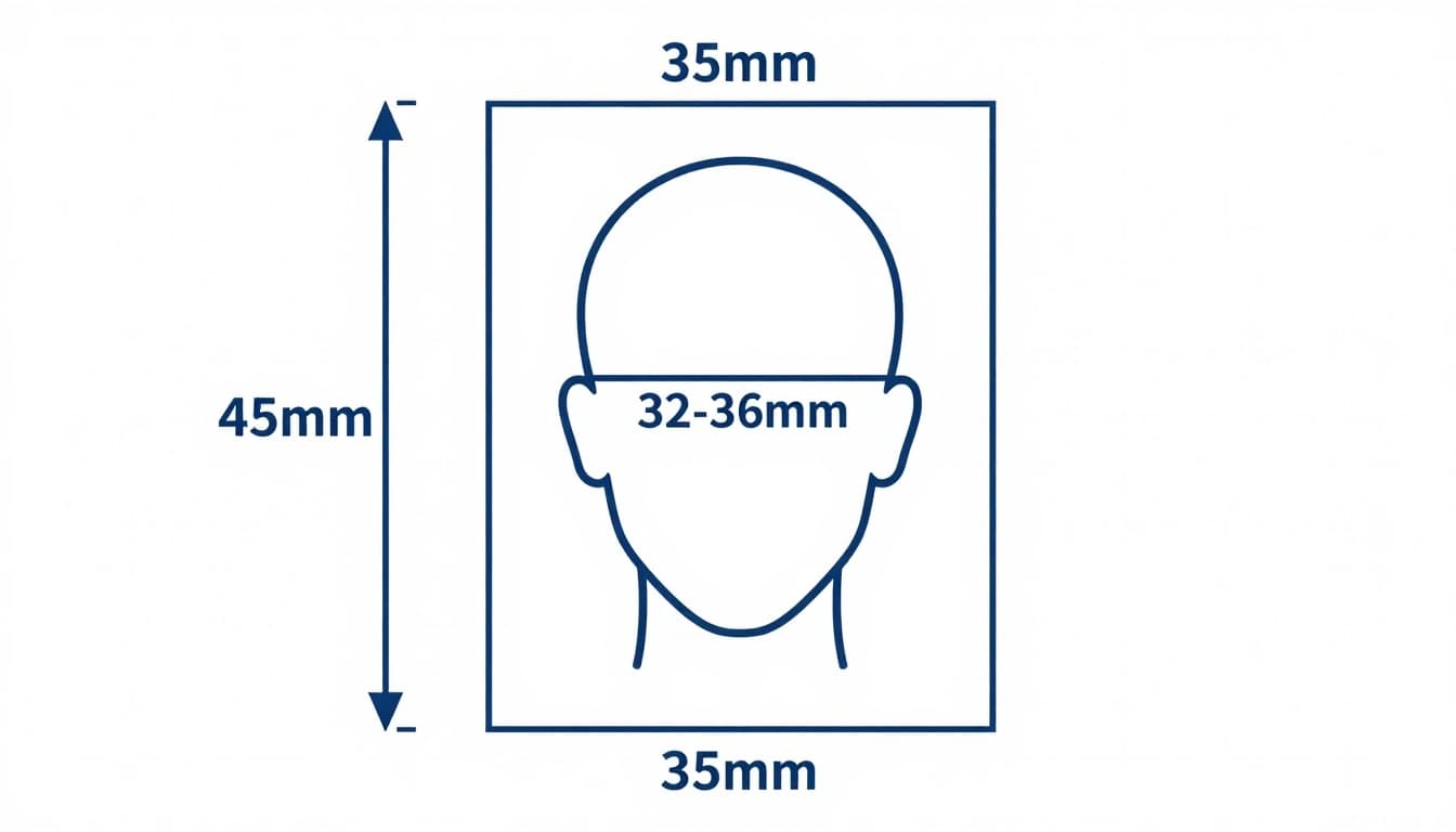 Italian Visa Photo Size