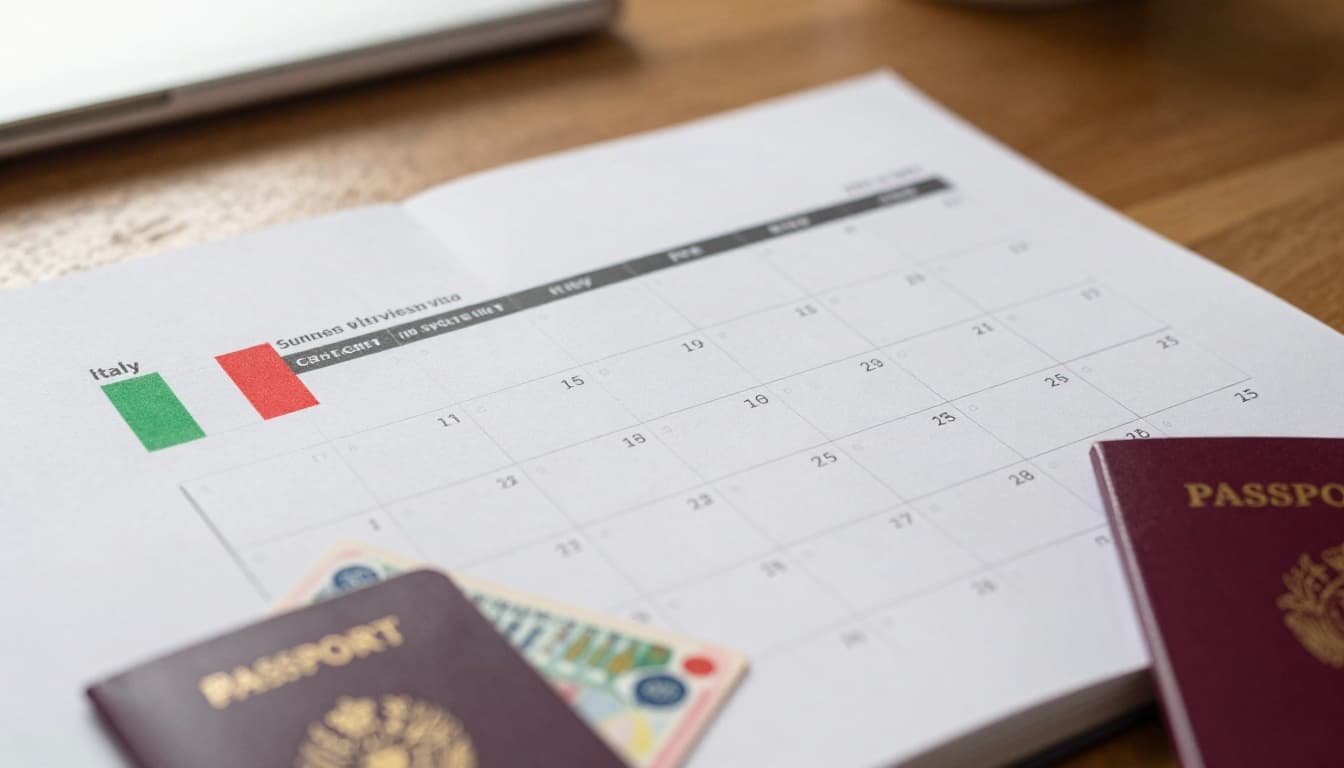 Schengen Visa Italy Processing Time