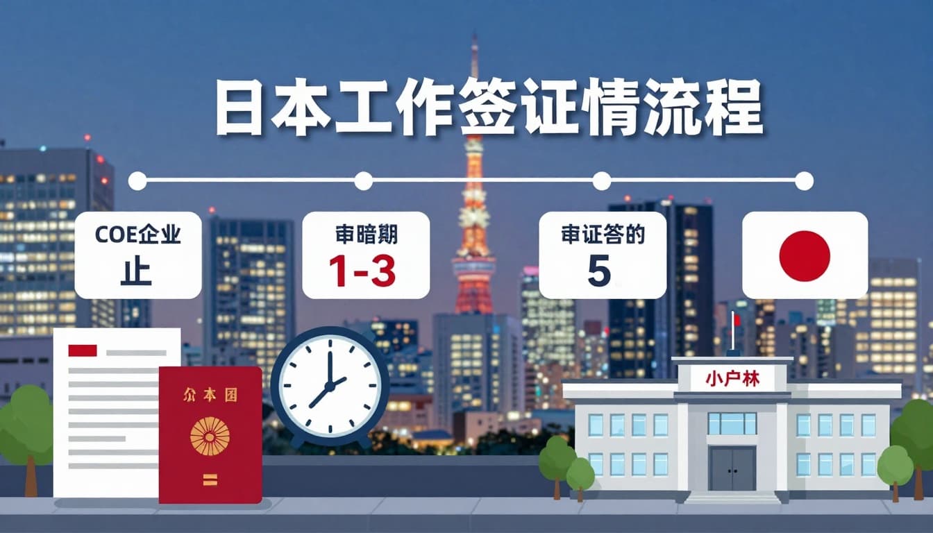 Japan Work Visa Processing Time