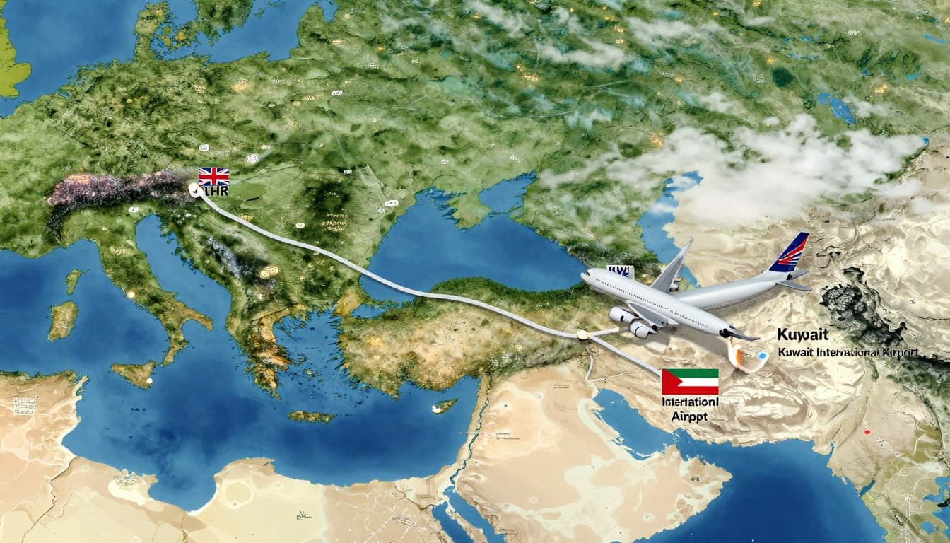 LHR to Kuwait Flights