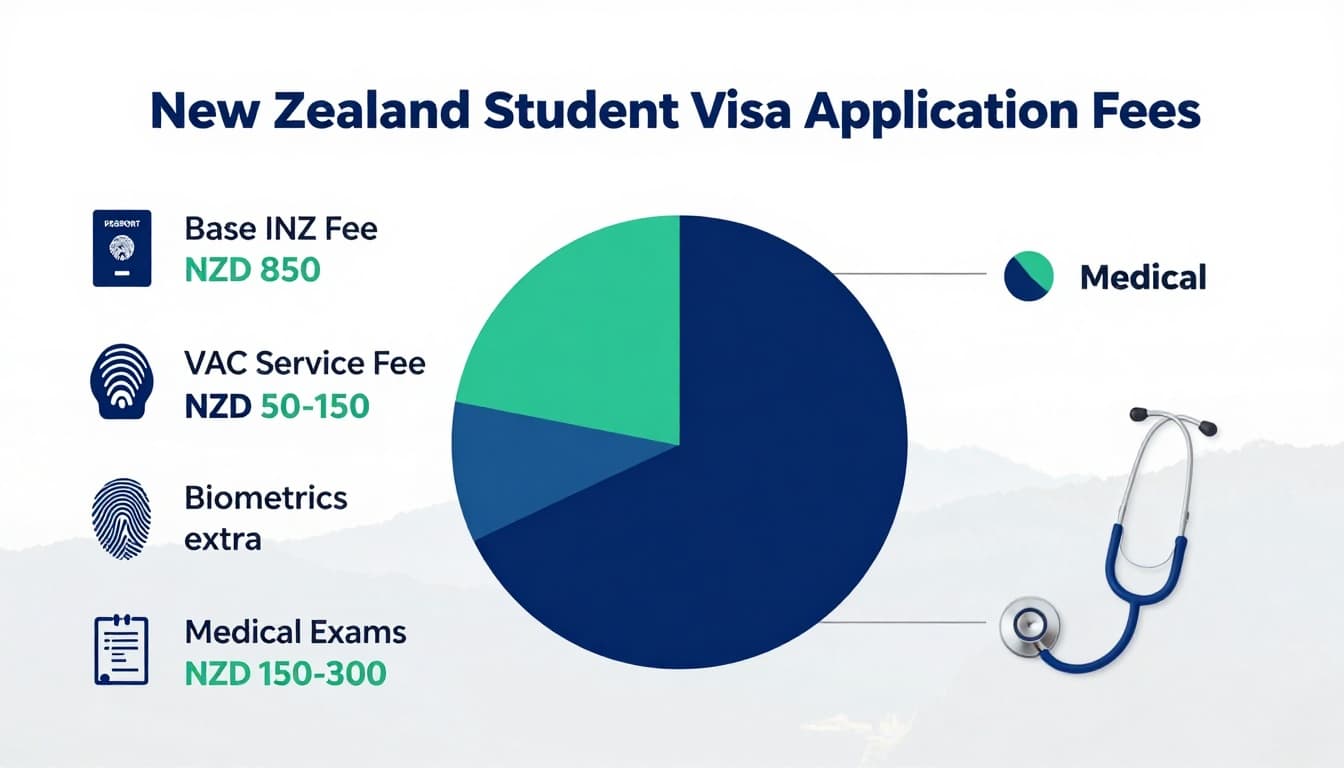NZ Student Visa Application Fee