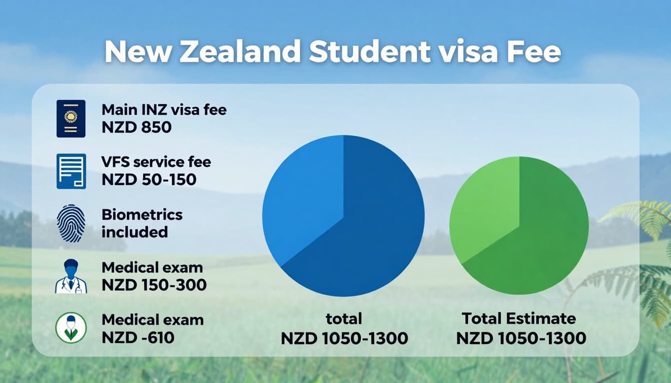 NZ Student Visa Embassy Fees